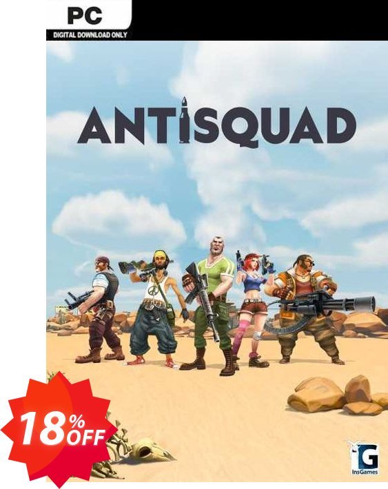 Antisquad PC Coupon code 18% discount 