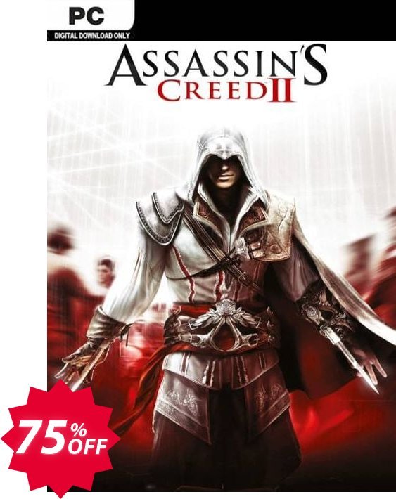 Assassin's Creed 2 PC Coupon code 75% discount 