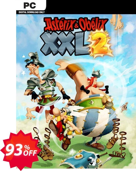 Asterix & Obelix XXL 2 PC Coupon code 93% discount 