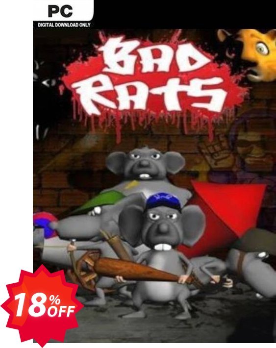 Bad Rats the Rats' Revenge PC Coupon code 18% discount 