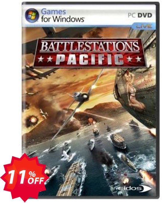 Battlestations Pacific, PC  Coupon code 11% discount 