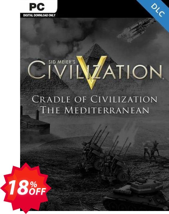 Civilization V  Cradle of Civilization Map Pack Mediterranean PC Coupon code 18% discount 