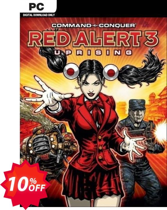 Command & Conquer Red Alert 3: Uprising PC Coupon code 10% discount 