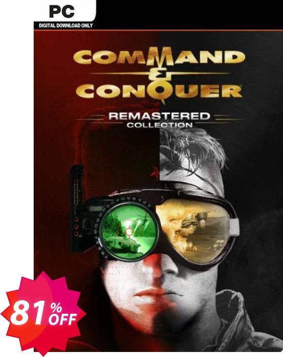 Command & Conquer Remastered Collection PC Coupon code 81% discount 