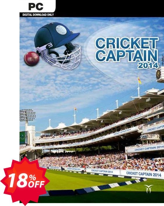 Cricket Captain 2014 PC Coupon code 18% discount 