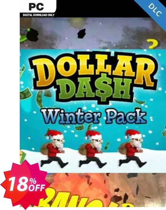 Dollar Dash Winter Pack PC Coupon code 18% discount 