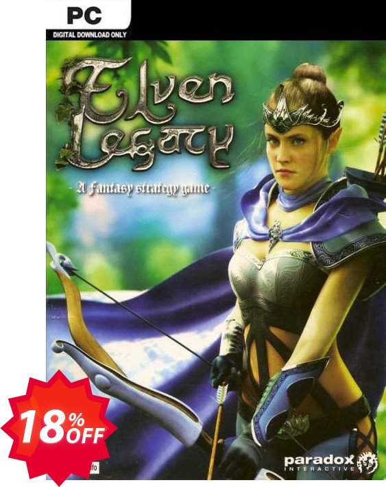 Elven Legacy PC Coupon code 18% discount 