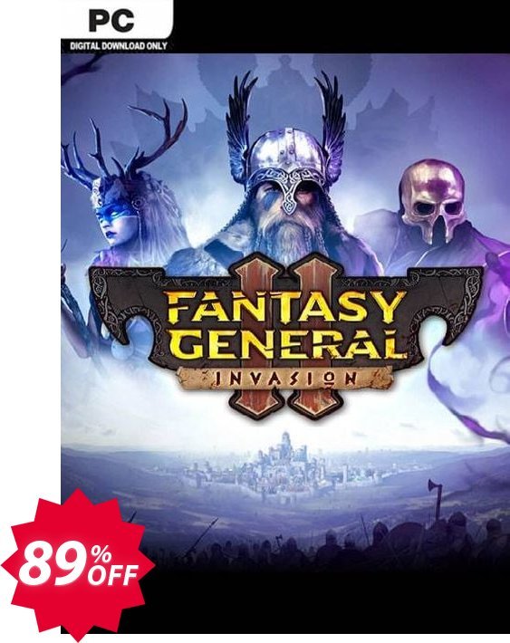 Fantasy General II 2 PC Coupon code 89% discount 