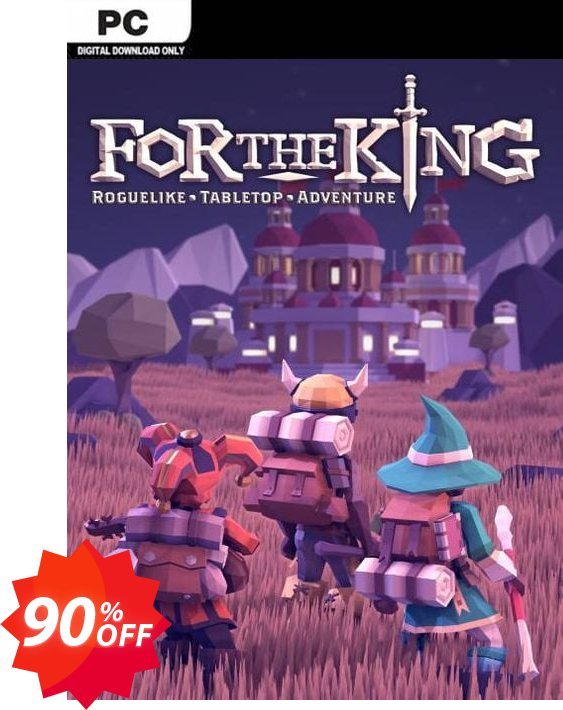 For the King PC Coupon code 90% discount 