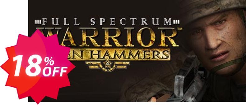 Full Spectrum Warrior Ten Hammers PC Coupon code 18% discount 