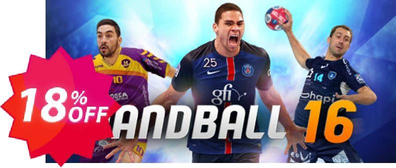 Handball 16 PC Coupon code 18% discount 