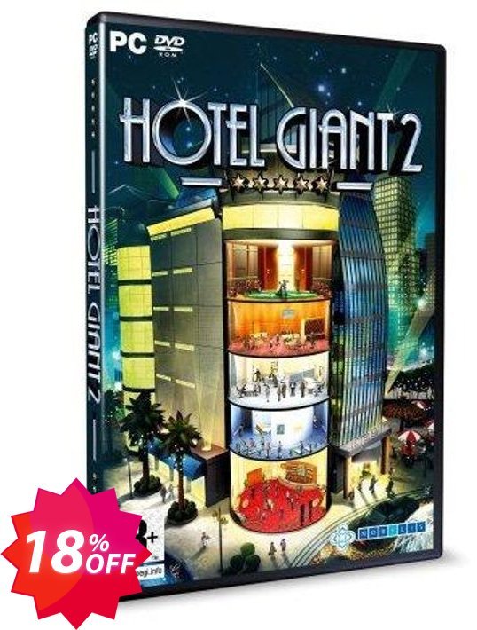 Hotel Giant 2, PC  Coupon code 18% discount 