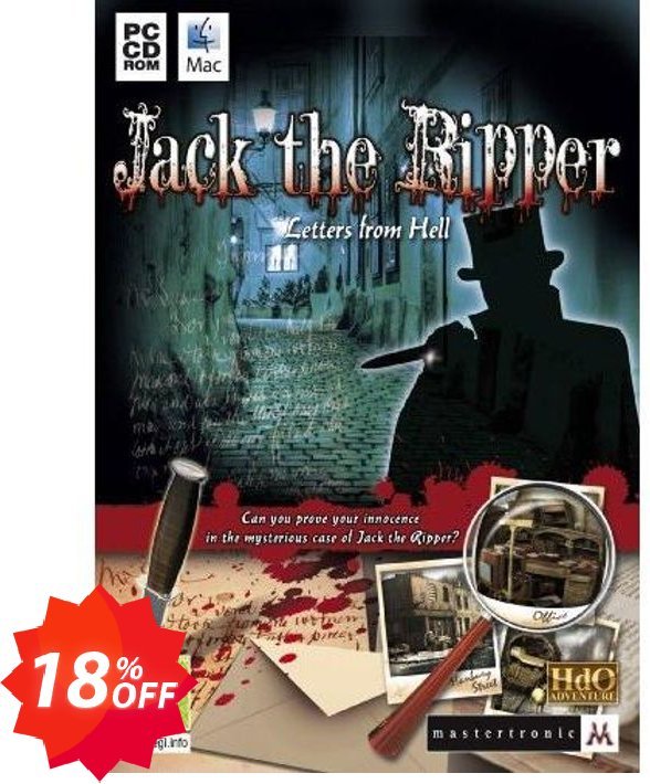 Jack the Ripper: Letters from Hell, PC  Coupon code 18% discount 