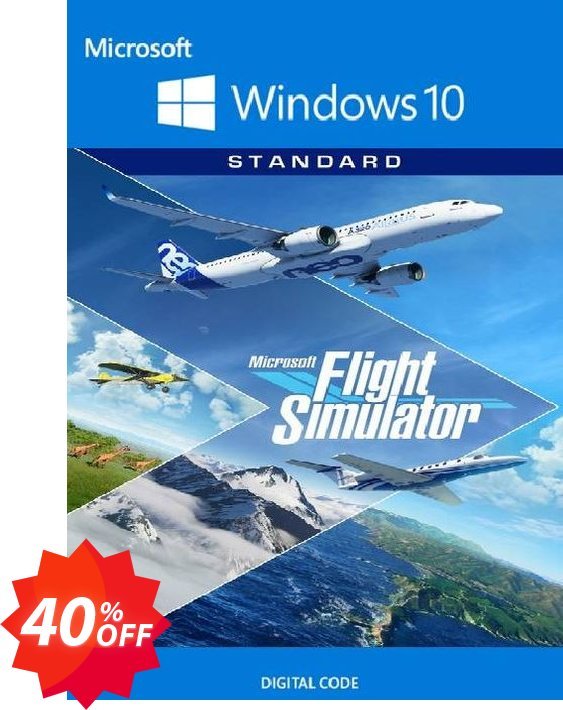 Microsoft Flight Simulator - WINDOWS 10 PC Coupon code 40% discount 