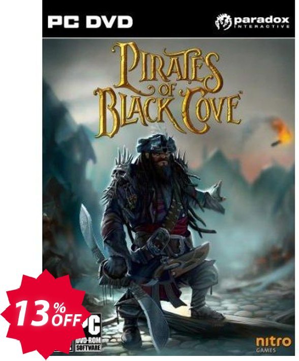 Pirates of Black Cove, PC  Coupon code 13% discount 