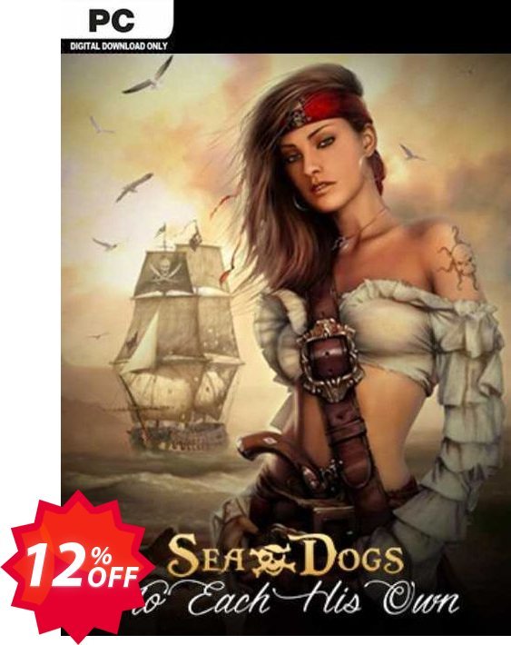 Sea Dogs To Each His Own  Pirate Open World RPG PC Coupon code 12% discount 