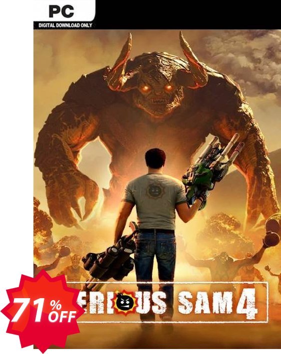 Serious Sam 4 PC Coupon code 71% discount 