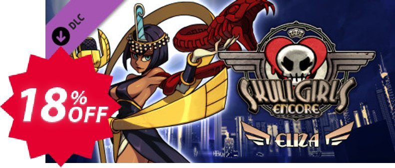 Skullgirls Eliza PC Coupon code 18% discount 