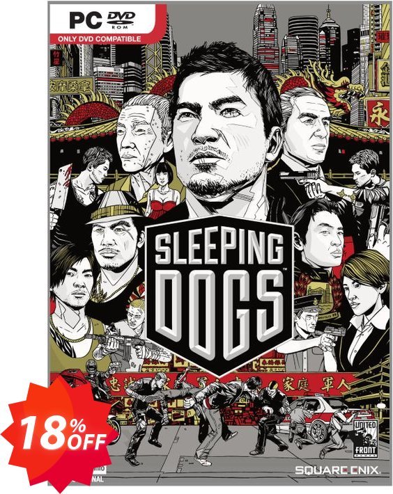 Sleeping Dogs, PC  Coupon code 18% discount 