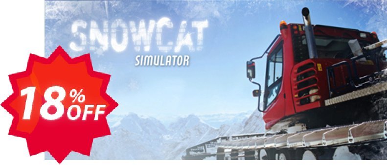 Snowcat Simulator PC Coupon code 18% discount 