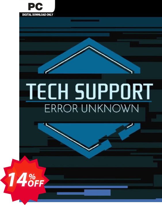 Tech Support: Error Unknown PC Coupon code 14% discount 