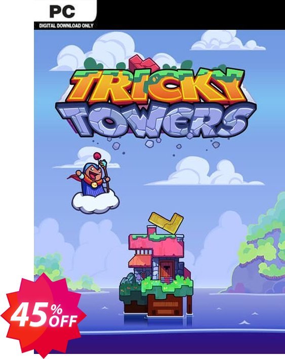 Tricky Towers PC Coupon code 45% discount 