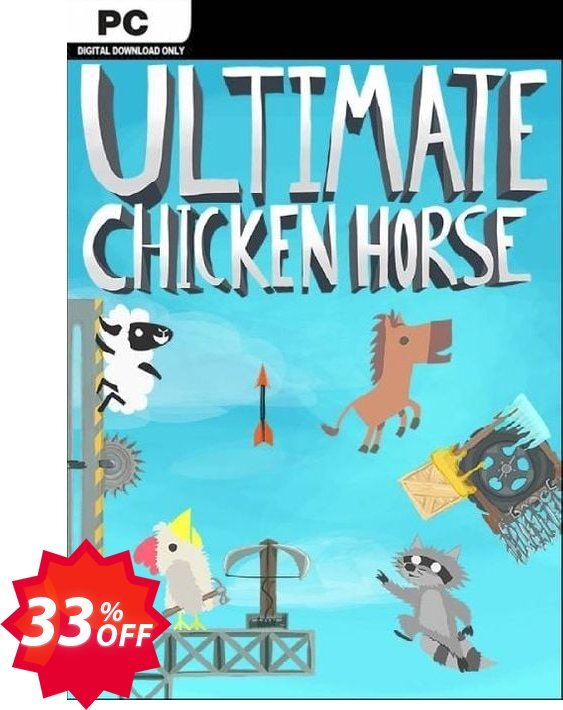 Ultimate Chicken Horse PC Coupon code 33% discount 