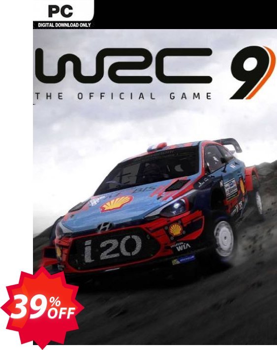 WRC 9 - The Official Game PC Coupon code 39% discount 