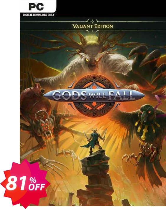 Gods Will Fall - Valiant Edition PC Coupon code 81% discount 