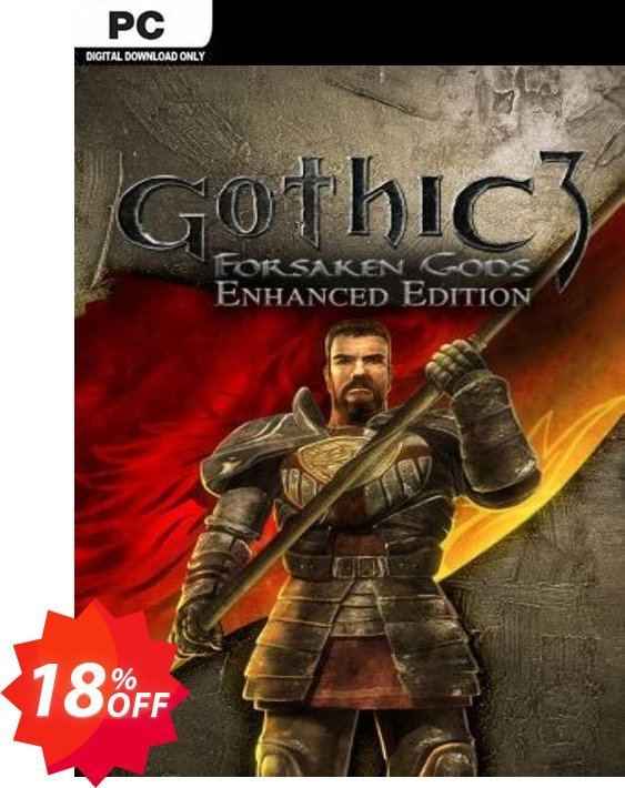 Gothic 3 Forsaken Gods Enhanced Edition PC Coupon code 18% discount 