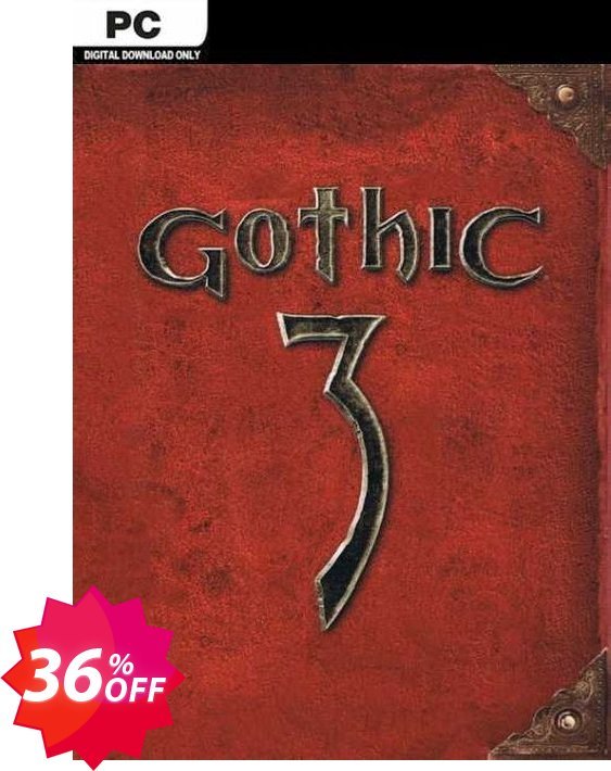 Gothic III PC Coupon code 36% discount 