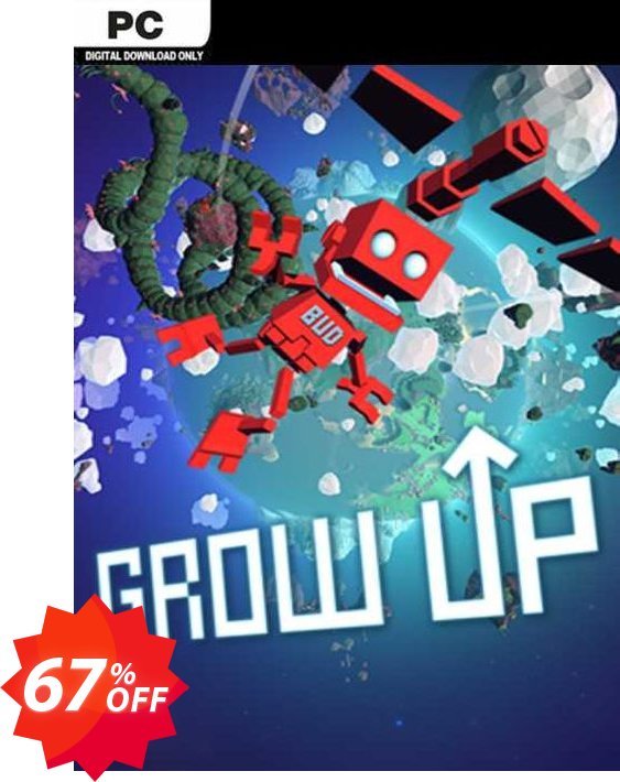 Grow Up PC, EU  Coupon code 67% discount 