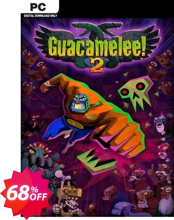 Guacamelee! 2 PC Coupon code 68% discount 