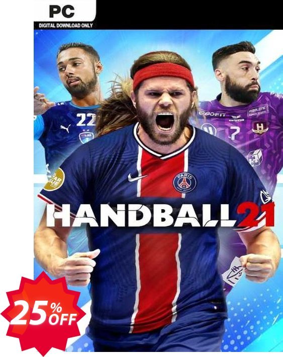 Handball 21 PC Coupon code 25% discount 