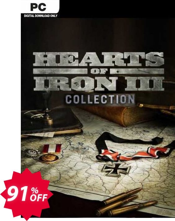 Hearts of Iron III Collection PC Coupon code 91% discount 