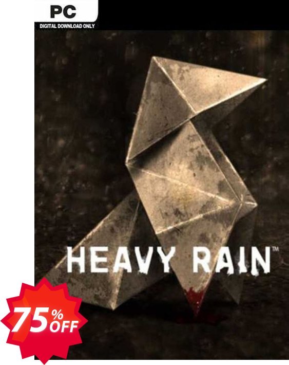 Heavy Rain PC, EU  Coupon code 75% discount 