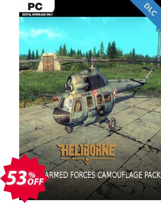 Heliborne - Polish Armed Forces Camouflage Pack PC -DLC Coupon code 53% discount 