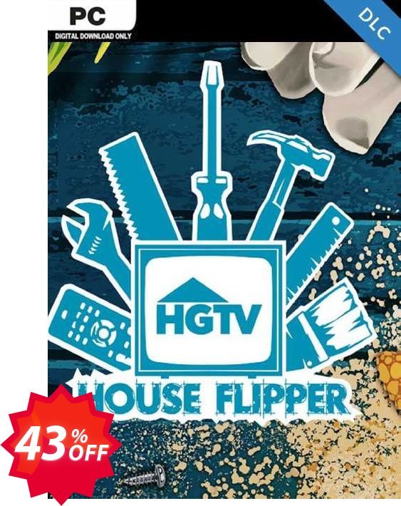 House Flipper - HGTV PC - DLC Coupon code 43% discount 