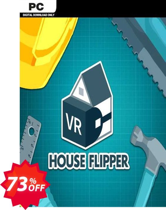 House flipper VR PC Coupon code 73% discount 