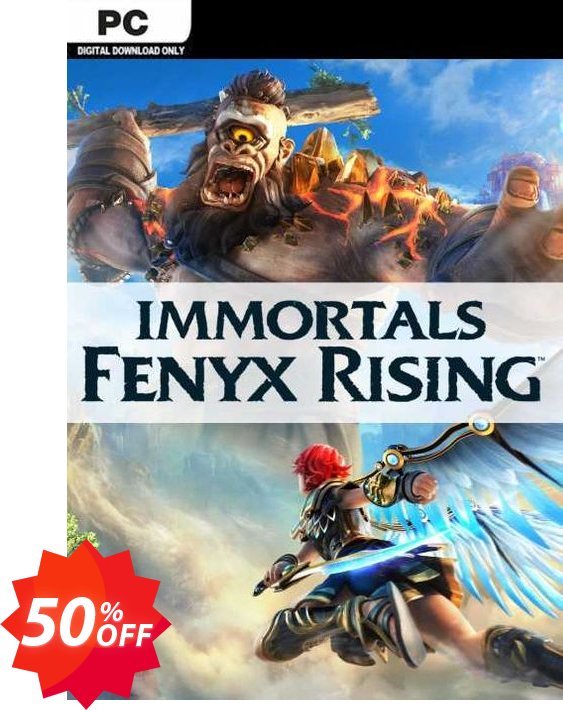 Immortals Fenyx Rising PC, EU  Coupon code 50% discount 