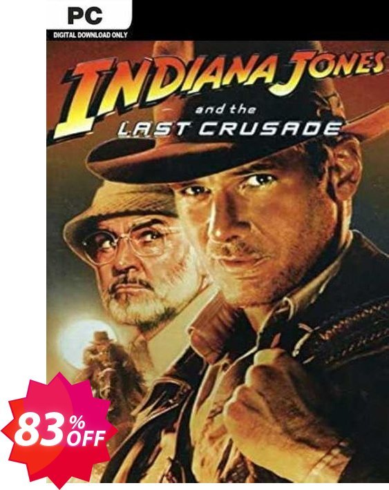 Indiana Jones and the Last Crusade PC Coupon code 83% discount 