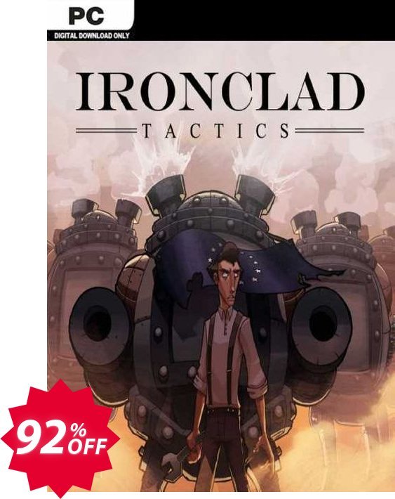 Ironclad Tactics PC, EN  Coupon code 92% discount 