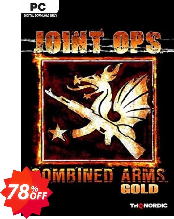 Joint Operations Combined Arms Gold PC Coupon code 78% discount 