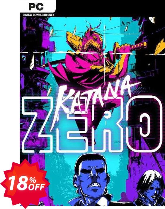 Katana ZERO PC Coupon code 18% discount 