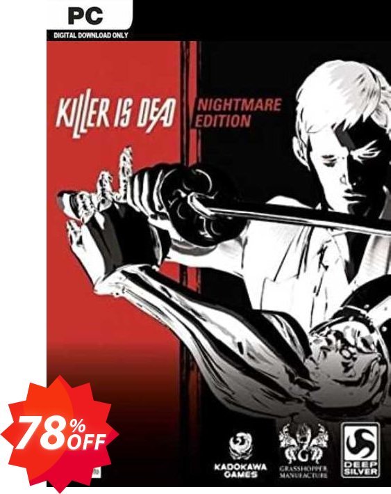 Killer is Dead - Nightmare Edition PC Coupon code 78% discount 