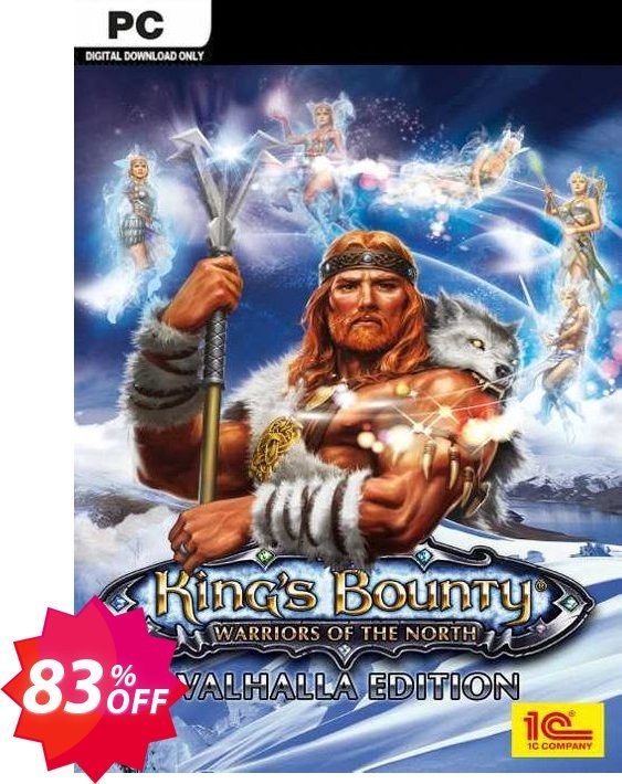 Kings Bounty Warriors of the North Valhalla Edition PC Coupon code 83% discount 