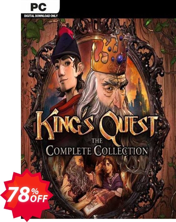 King's Quest Complete Collection PC Coupon code 78% discount 