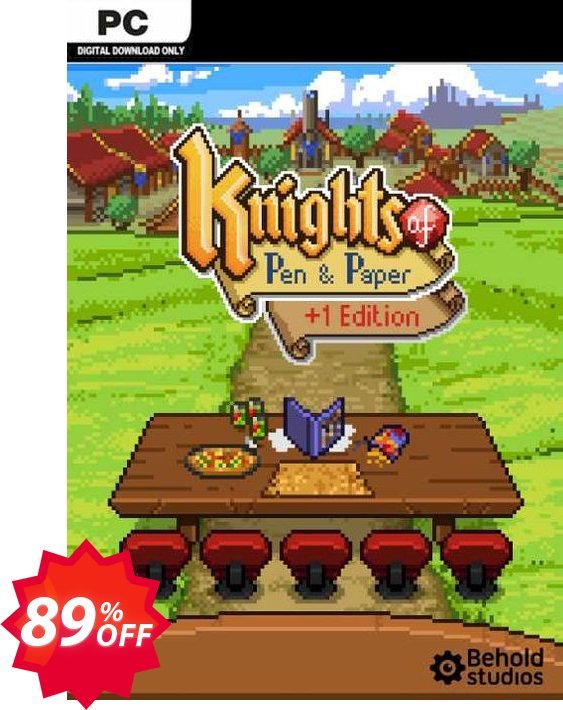 Knights of Pen and Paper +1 PC Coupon code 89% discount 