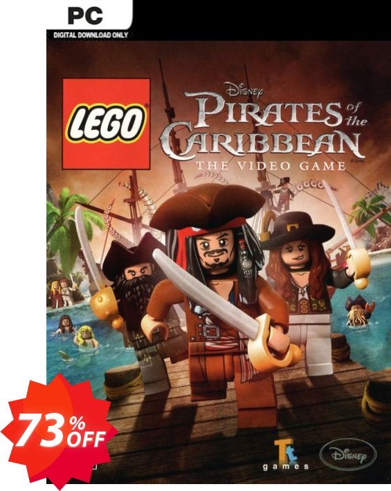 LEGO Pirates of the Caribbean: The Video Game PC Coupon code 73% discount 