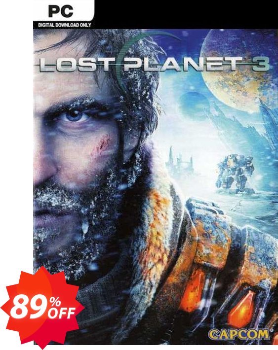 Lost Planet 3 PC, EU  Coupon code 89% discount 